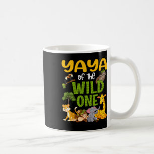 Mug Yaya Of The Wild One Zoo Anniversaire Safari Jungl