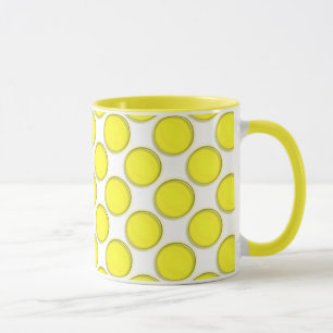 Mug - Yellow dots
