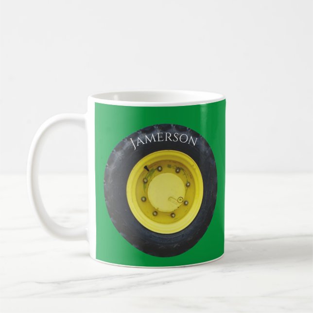 Mug yellow personalized (Gauche)