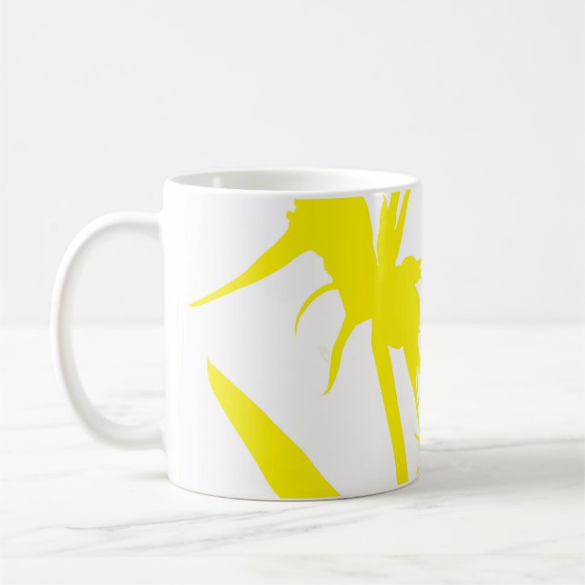 Mug YELLOW - Tazon con Flor del paraíso en amarillo (Gauche)