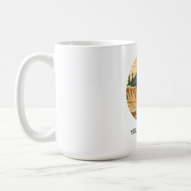 Mug Yellowstone National Park Adventure (Gauche)