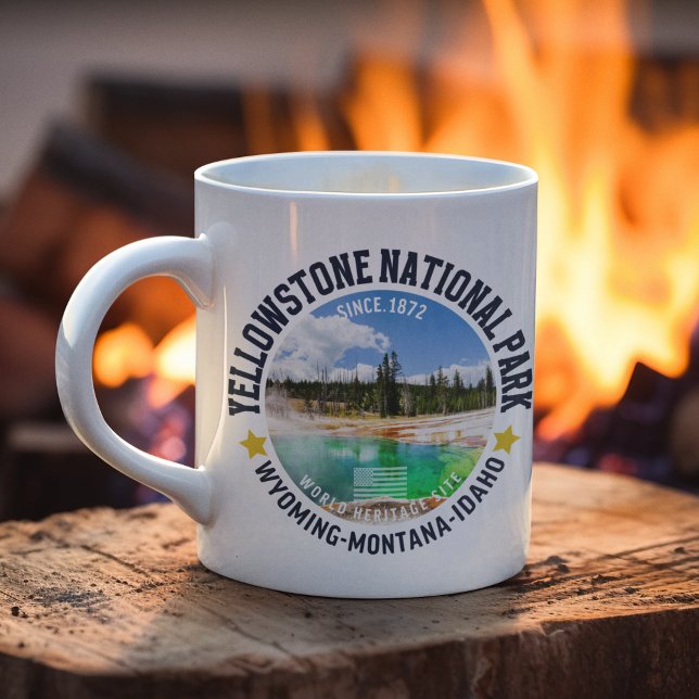Mug Yellowstone National Park Cute Landscape (Créateur téléchargé)