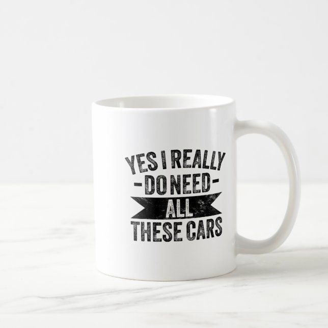 Mug Yes I Really Do Need All These Funny Garage Mechan (Droite)