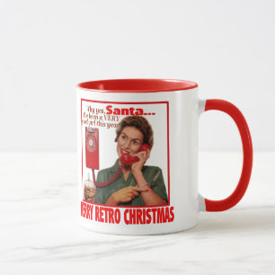 Mug YesSantaGoodGirl-RingerMug 11oz