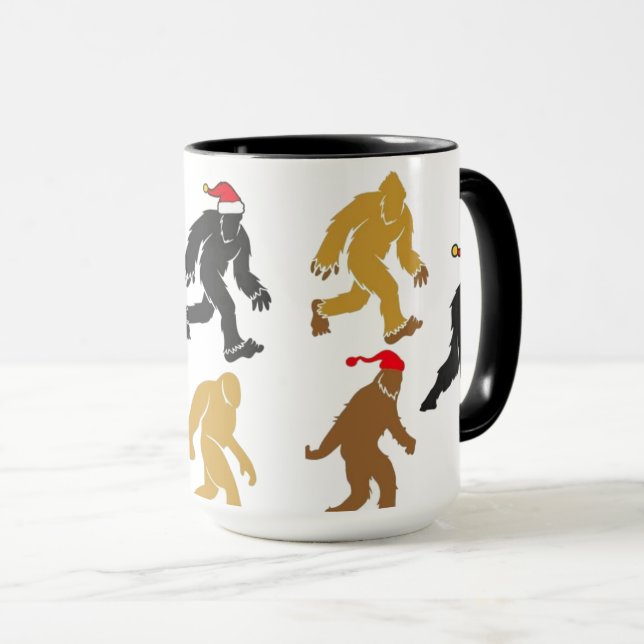 Mug Yéti de Noël (Devant droit)