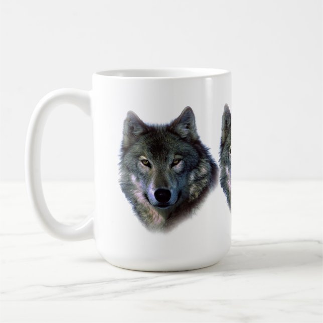 Mug Yeux de loup gris (Gauche)