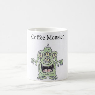 MUG YEUX DU MONSTRE QUATRE DE CAFÉ