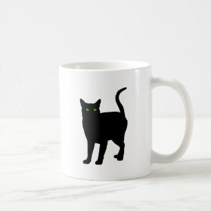 Mug Yeux verts de chat noir