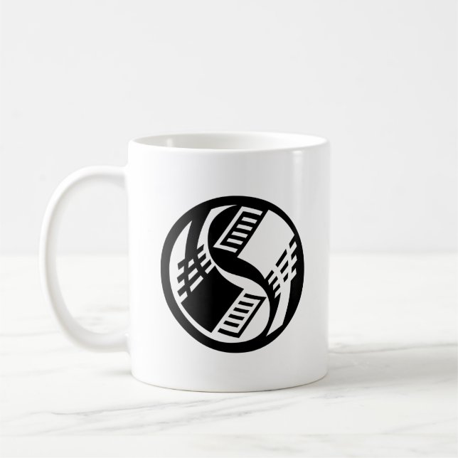 Mug Yin Yang Geek Tech (Gauche)