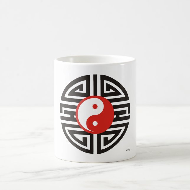 Mug Yin Yang Yantra Tattoo (Centre)