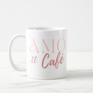 Mug Yo Amo EL Café