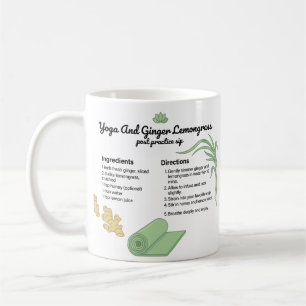 Mug Yoga au gingembre et lemongrass après la pratique