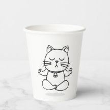 Mug yoga cat