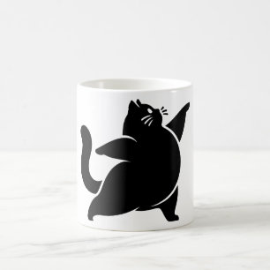 Mug *Yoga de chat #19 Art numérique