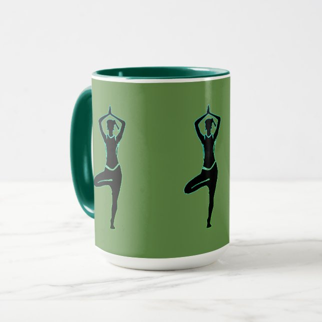 Mug Yoga Green (Devant gauche)