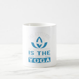 Mug Yoga L'Attitude De La Gratitude Est Le Plus Haut Y