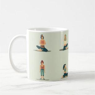 Mug Yoga, pilates, thématique