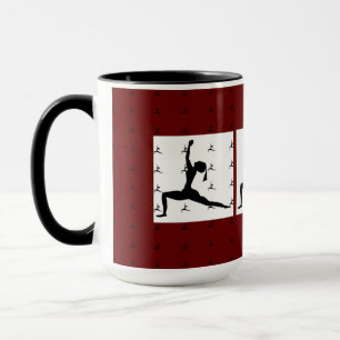 Mug Yoga rouge