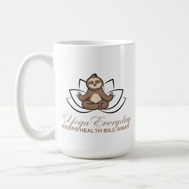 Mug Yoga tous les jours (Gauche)