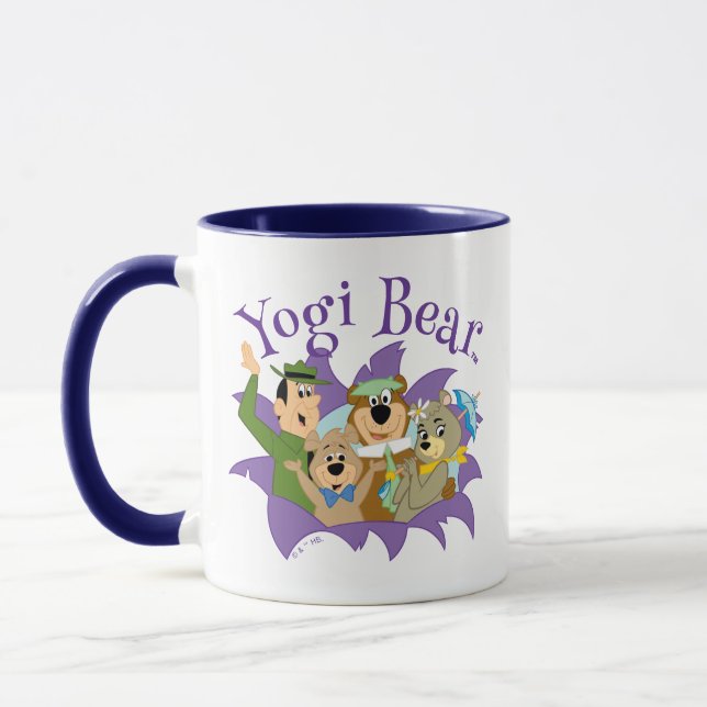 Mug Yogi Ours et amis Surprise (Gauche)