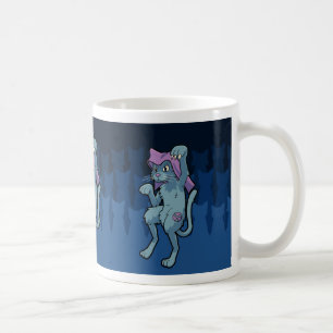 Mug Yokai japonais Bakeneko - Chat dansant