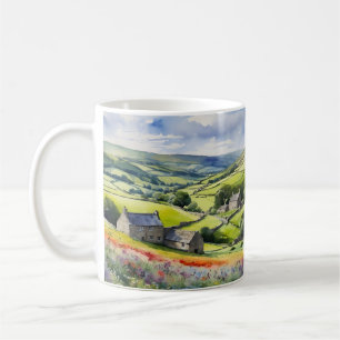 Mug "Yorkshire Meadowsong" Paysage Yorkshire Dales
