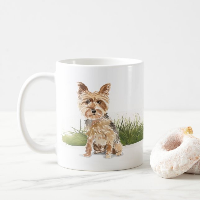Mug Yorkshire Terrier (Avec donut)
