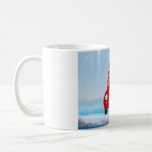 Mug Yorkshire Terrier Chien En Voiture Avec Le Père No