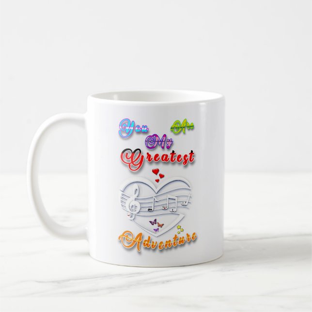 Mug You Are My Greatest Adventure (Gauche)