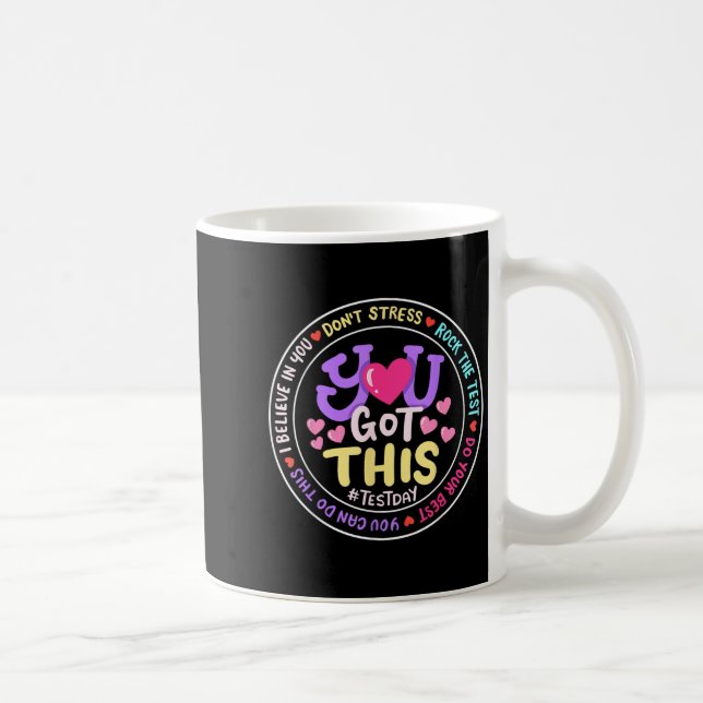 Mug You Got This Don't Stress Do Your Motivational Tes (Droite)
