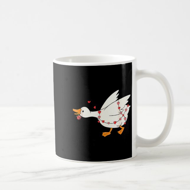Mug You Make My Heart Go Honk Goose Valentine  (Droite)