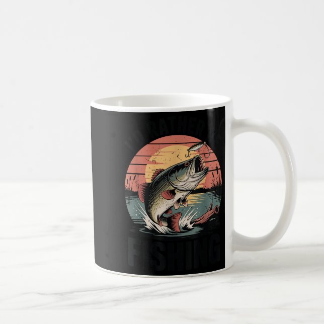 Mug Youth I'd Rather Be Fishing-shirt Boy Largemouth B (Droite)