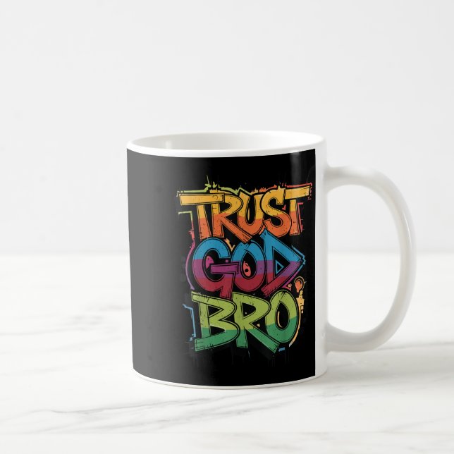 Mug Youth Trust God Bro Funny Christian Boy Son Brothe (Droite)