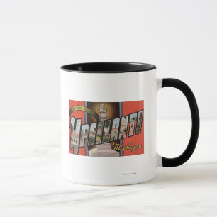 Mug Ypsilanti, Michigan - grandes scènes de lettre