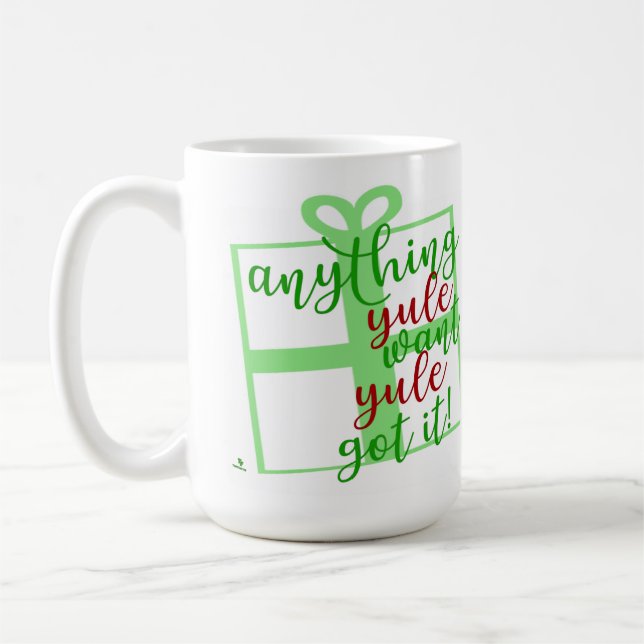 Mug Yule Got It Epic Christmas Fun Saying (Gauche)