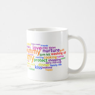 Mug Yummy Mummy Wordle
