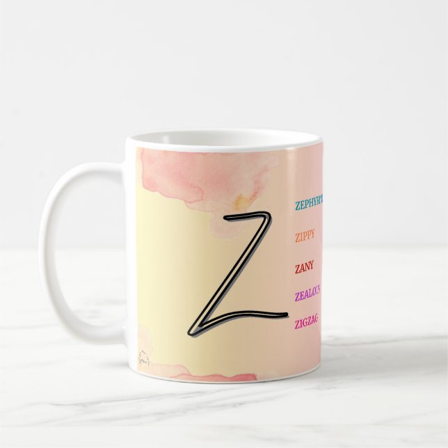 Mug "Z" initial (11oz) (Gauche)