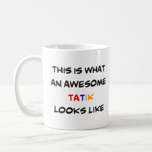 Mug z tatik, génial (Gauche)