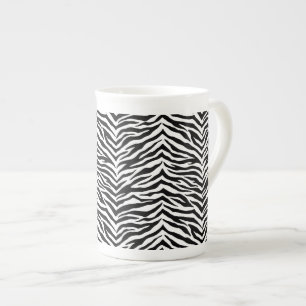 Mug Zebra de la Chine d'os Imprimer Mug de Chine d