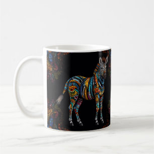 Mug Zebra Mosaic