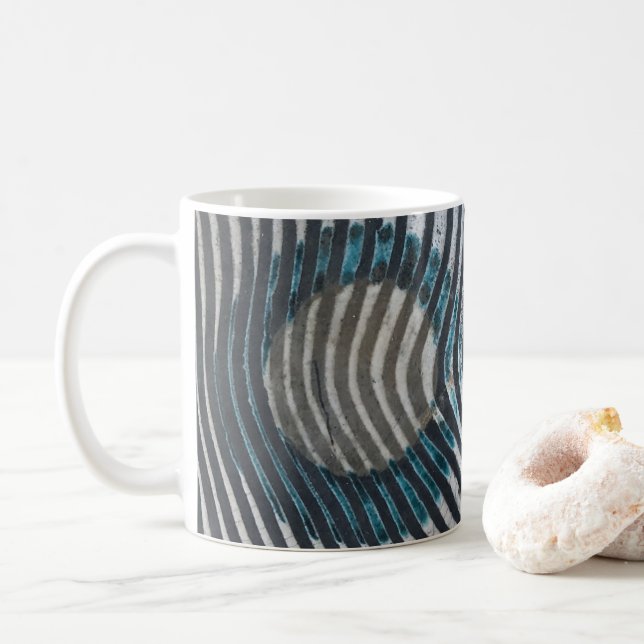 Mug Zebra Print Motif Art africain (Avec donut)