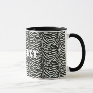 Mug Zebra Skin Camouflage Texture