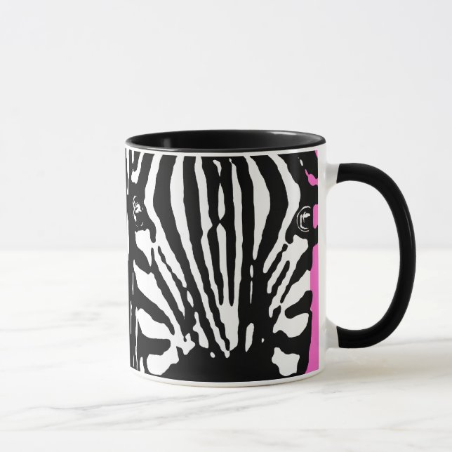 Mug zèbre. (Droite)
