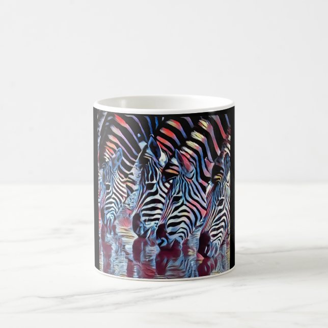 Mug Zèbre à l'abreuvoir (Centre)
