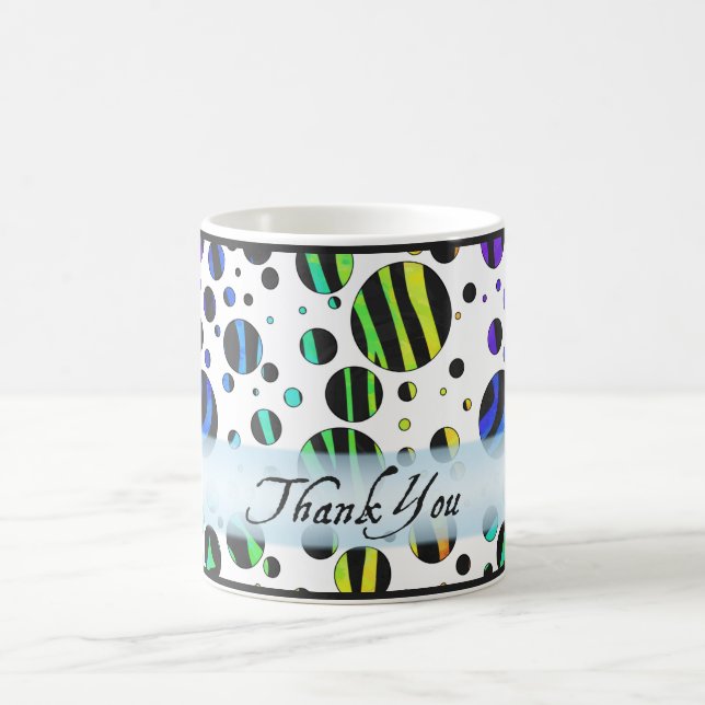 Mug Zèbre animal sauvage Merci (Centre)