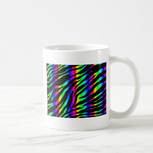 Mug zèbre arc-en-ciel