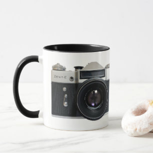 Mug Zénith E Caméra Vintage.