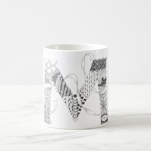 Mug - Zenletter "M" (Center)