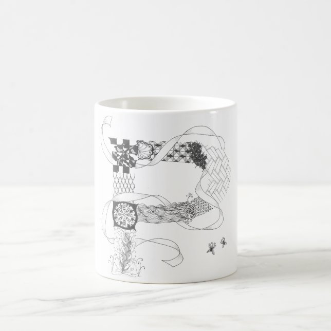 Mug - Zenletter "P" (Center)