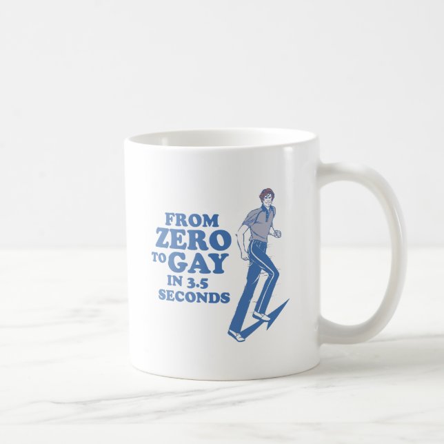 MUG ZÉRO À GAY EN 3 SECONDES (Droite)